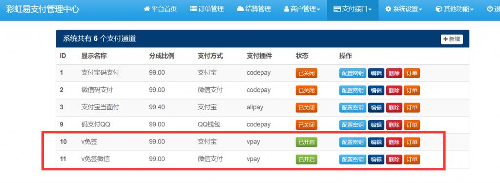 V免签对接易支付实现免签约支付接口 V免签对接易支付实现免签约支付接口