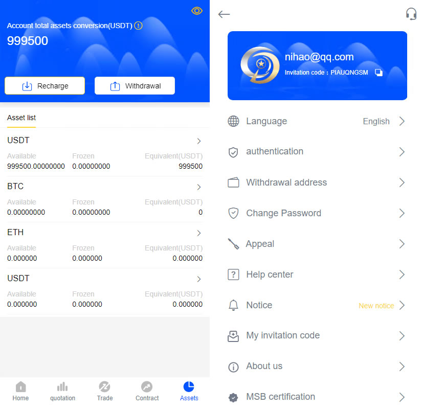 全开源代码白色UI界面虚拟币交易所系统源码,USDT/BTC加密货币交易所平台,虚拟币微交易币币合约交易