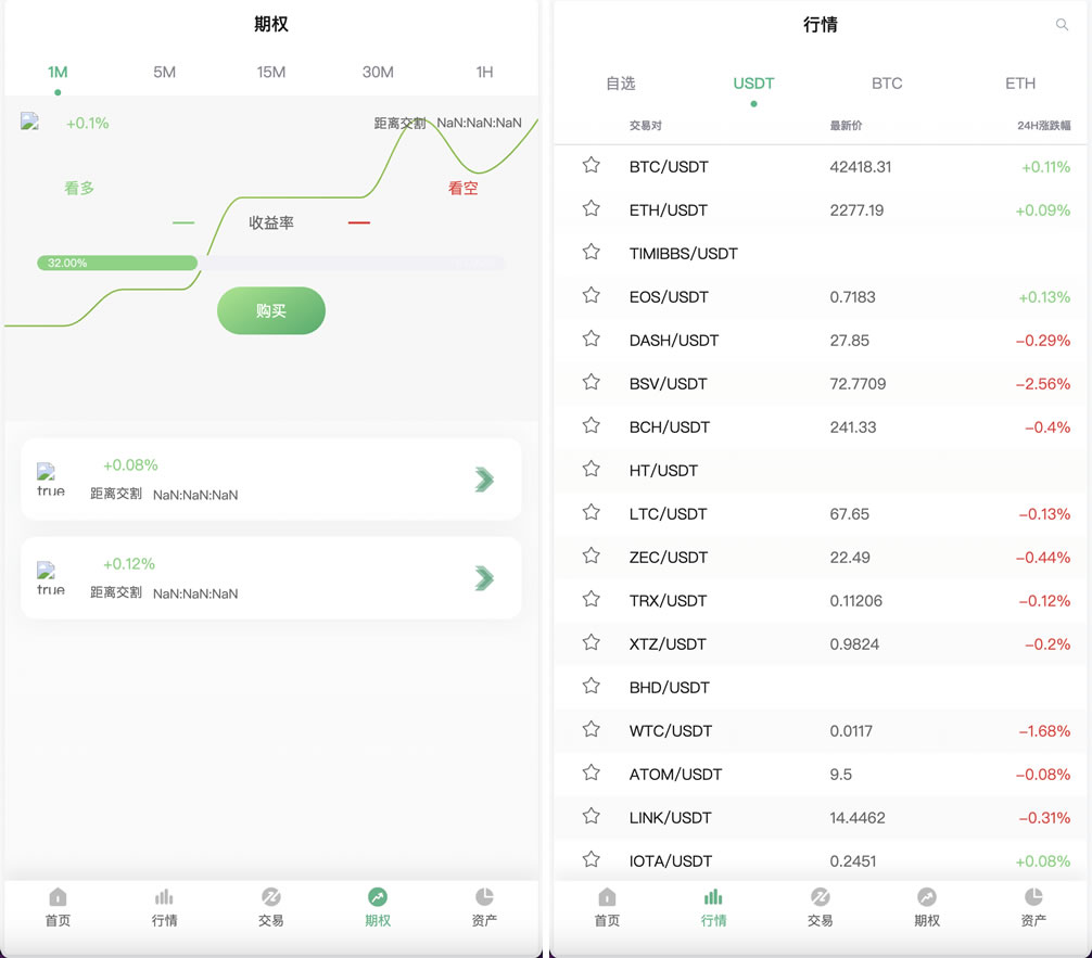 Bitgo多语言交易所/15国语言交易所/合约交易+期权交易+币币交易+申购+矿机+风控/前端wap编译后/带搭建教程
