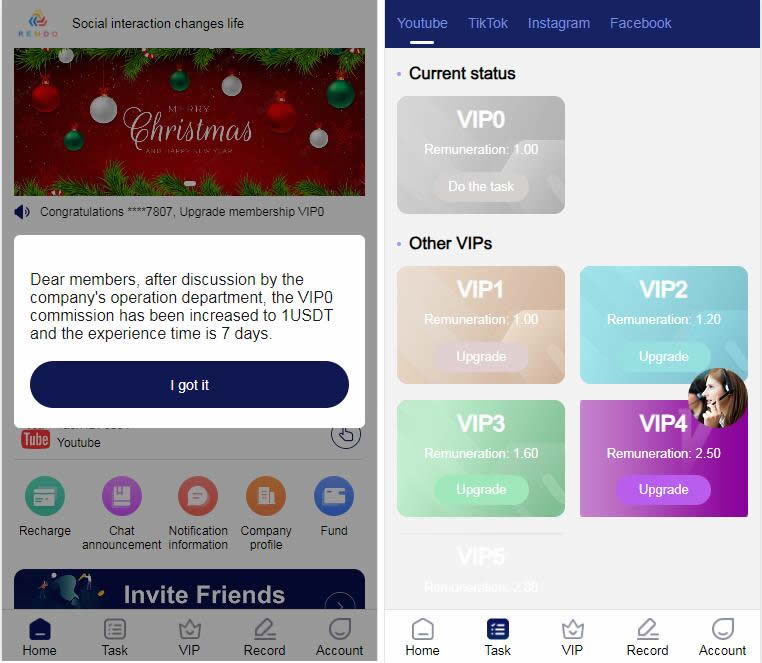 海外视频平台点赞刷单悬赏任务投资理财源码/tiktok+YouTube+instagram+facebook 海外视频平台点赞刷单悬赏任务投资理财源码/tiktok+YouTube+instagram+facebook