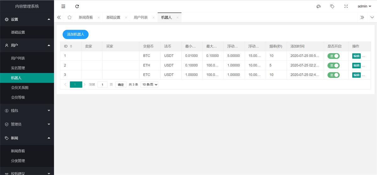 多语言SCBFF交易所源码 新币申购/杠杆交易/C2C交易/秒合约/锁仓挖矿 PHP+uniapp源码 带机器人+安装教程