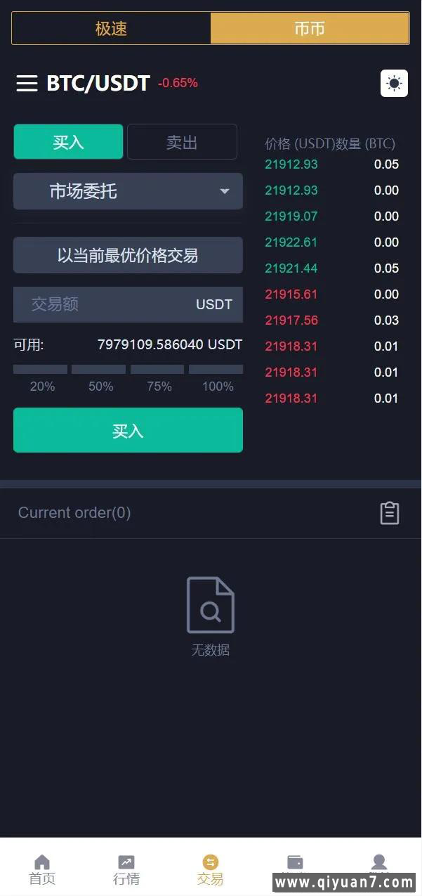全新多语言交易所源码质押申购区块交易源码