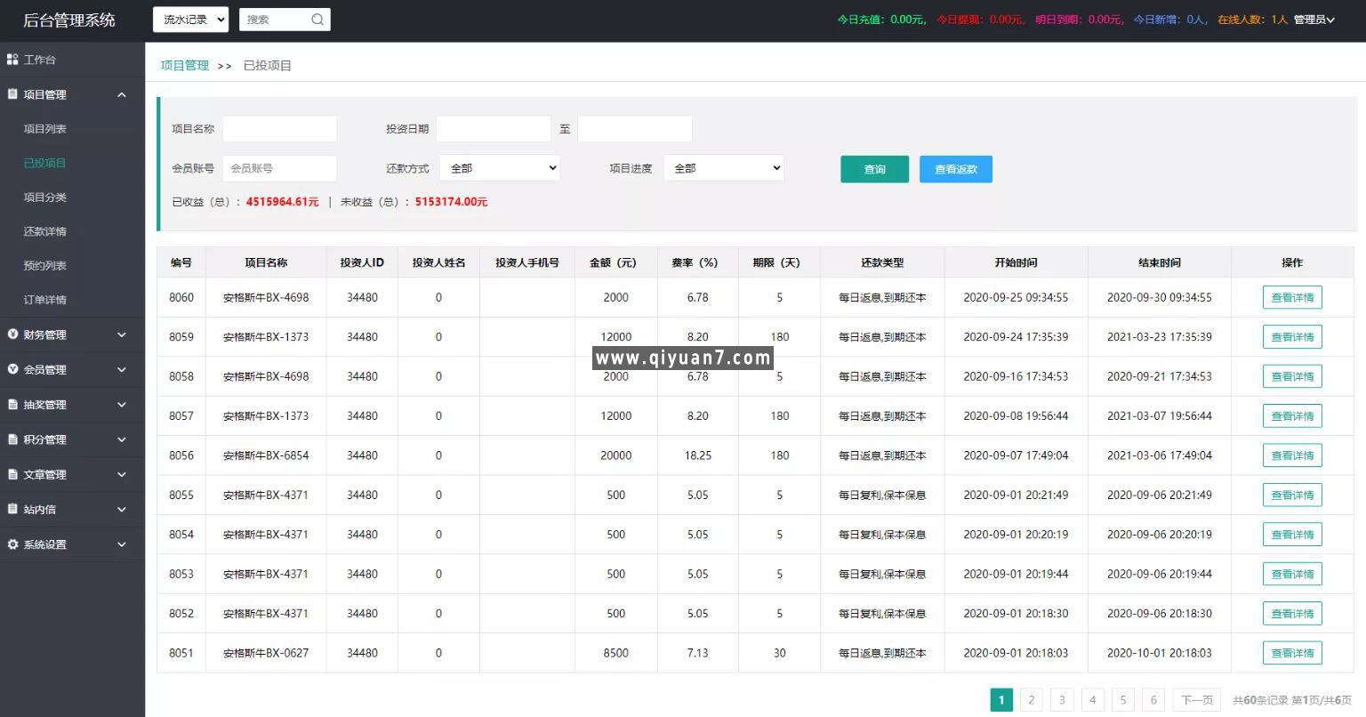 去中心化共享超市投资理财金融源码点对点交易