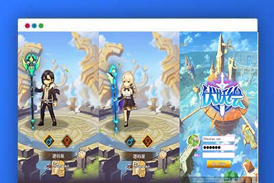 Y1581 三网H5游戏【伏妖绘H5】最新整理WIN系服务端+GM授权后台+详细搭建教程