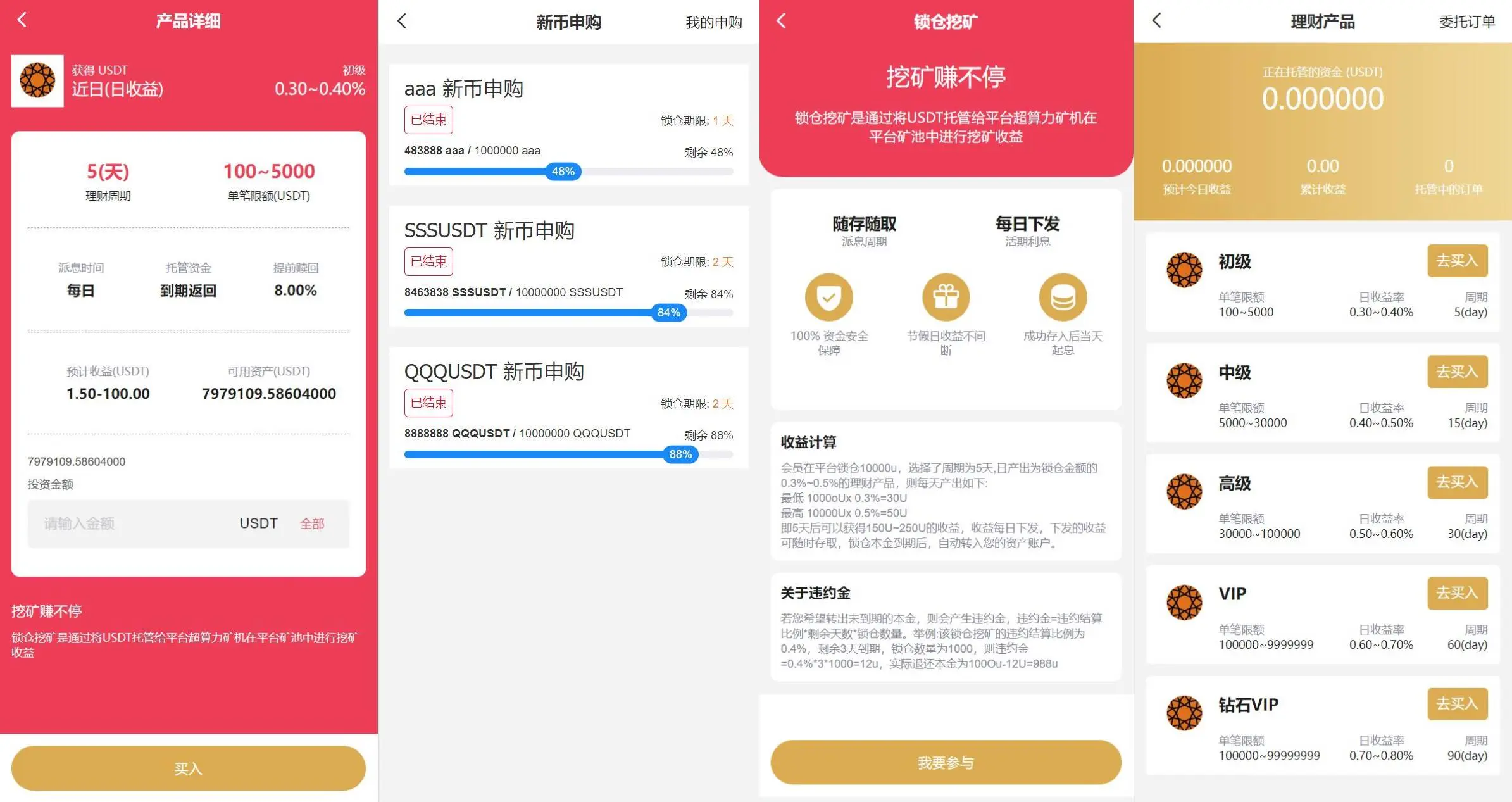 多语言交易所/期权币币交易/质押挖矿/新币申购/区块链交易所