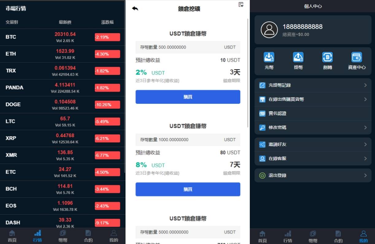 二开完整版多语言交易所/币币秒合约/锁仓质押/IEO认购/完整机器人