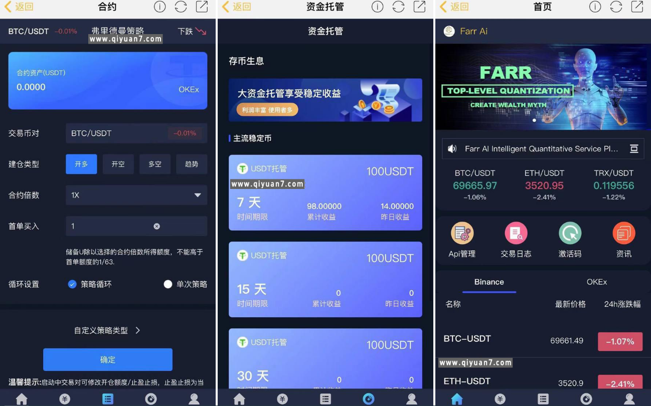 区块链AI量化投资java版系统