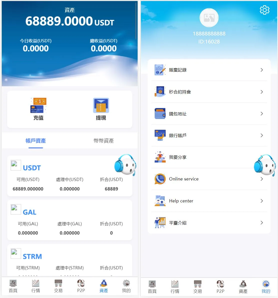 10语言交易所系统/秒合约币币交易/P2P理财派单抢单/搭建教程