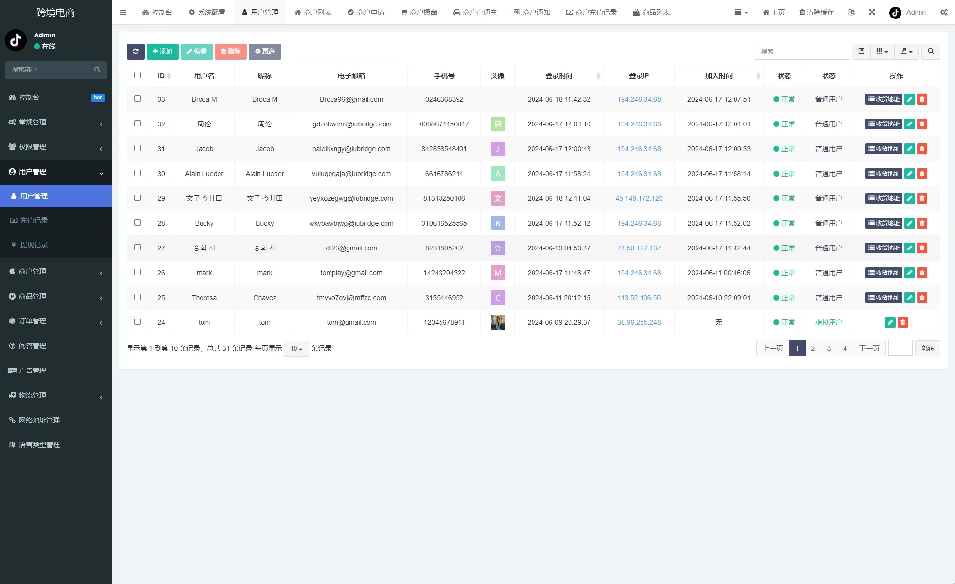 多语言国际版TikTok抖音商城/带商家版/TikTok跨境商城源码/文本说明