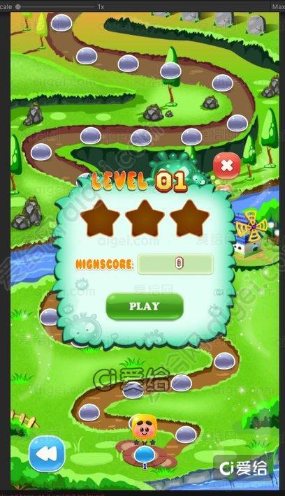 Unity3D水果三消完整源码下载