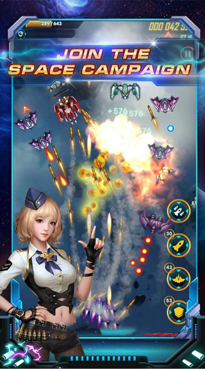 《Space Squadron Galaxy Shooter》源码