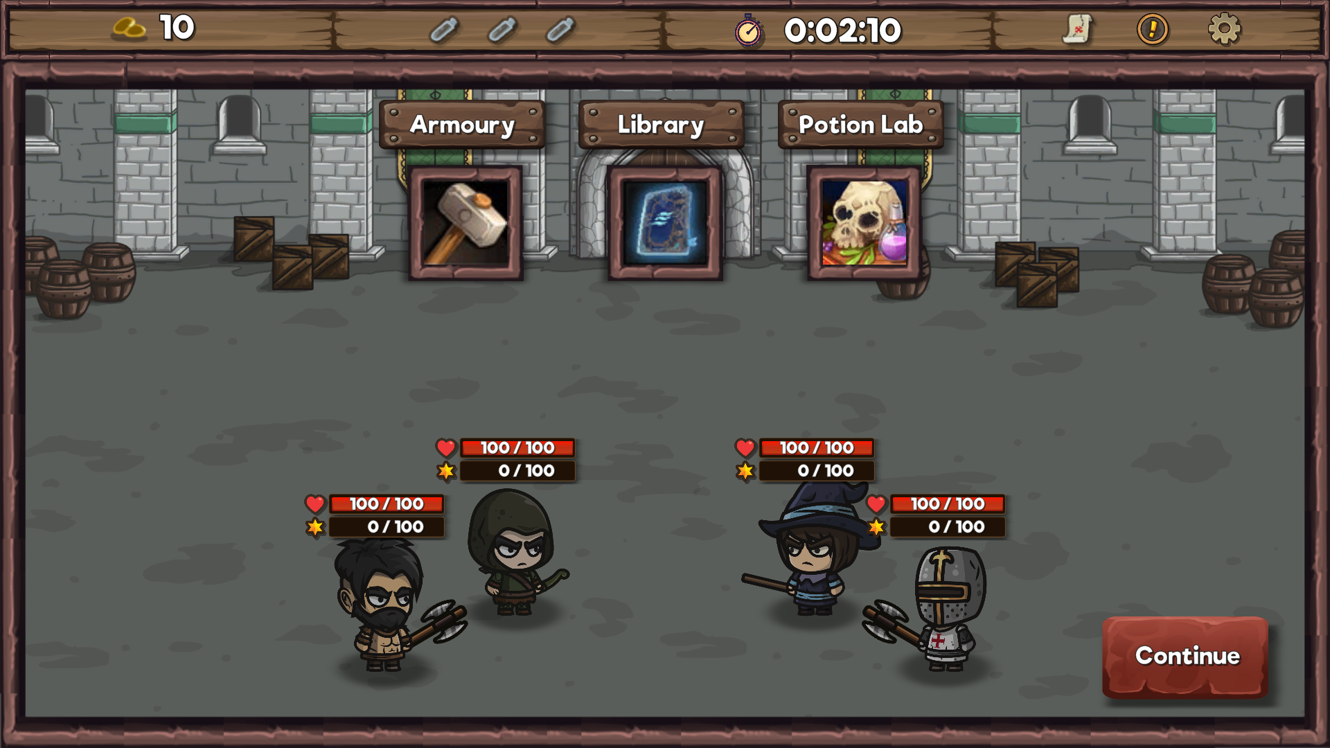 Unity3D回合制RPG游戏源码Hereos-Of-Herp-Derp 《棍子英雄》源码