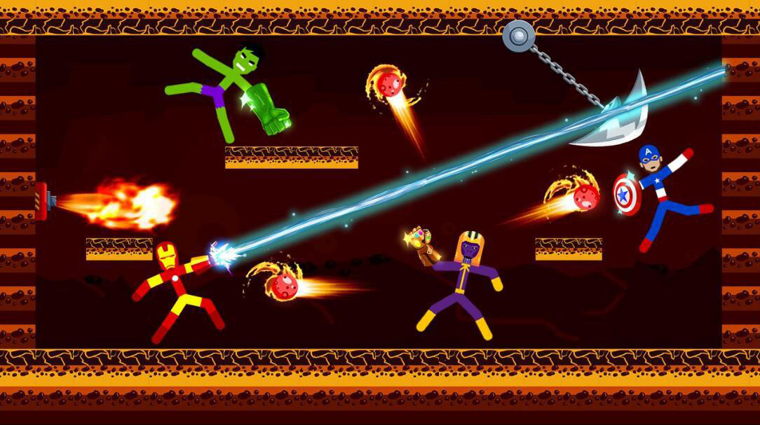 《Duel Stick Fighting 2 Player》源码