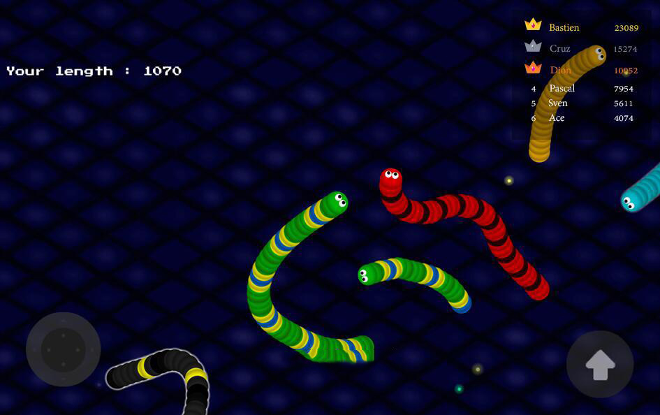 《Slither.io – Snake Battle Zone Game》源码