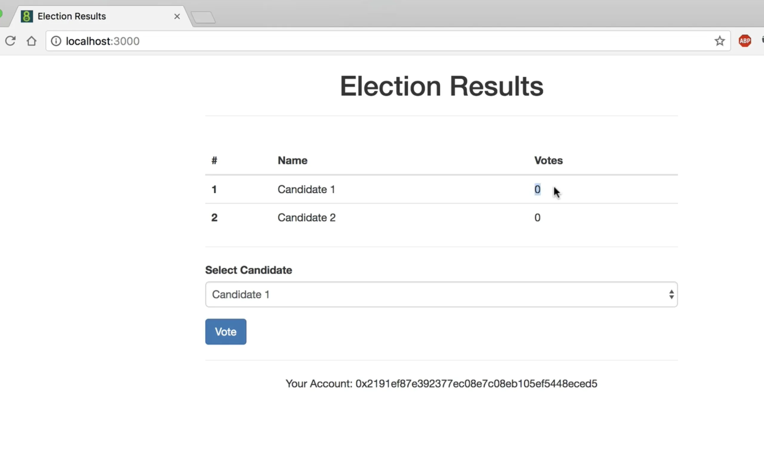 DAPP投票系统源码程序/以太坊去中心化投票源码程序代码下载 DAPP投票系统源码程序/以太坊去中心化投票源码程序代码下载