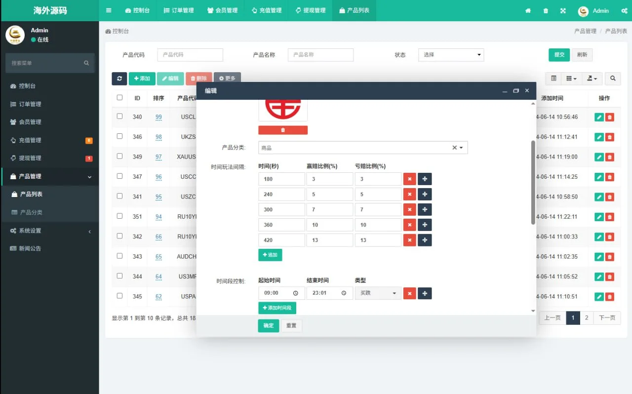 海外微盘系统/期货时间盘/多语言微盘/前端uniapp