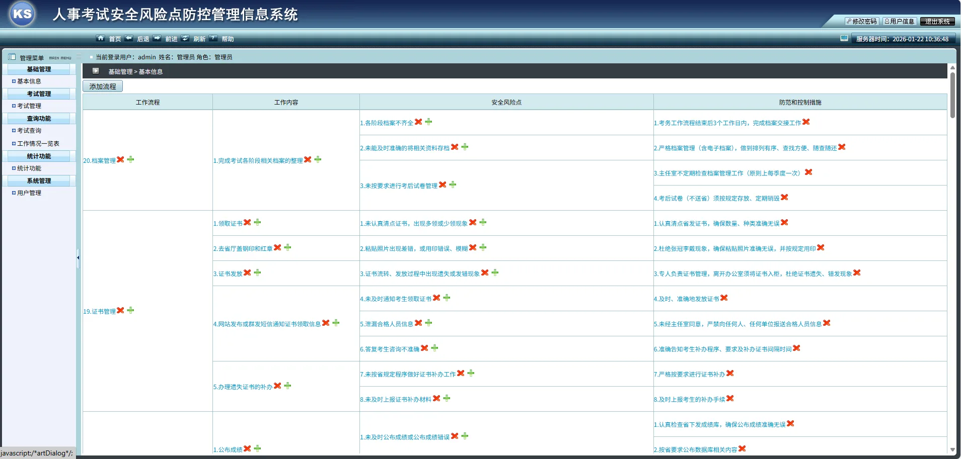 行业考证系统源码/人事考试安全风险点防控管理信息系统源码/考试系统源码