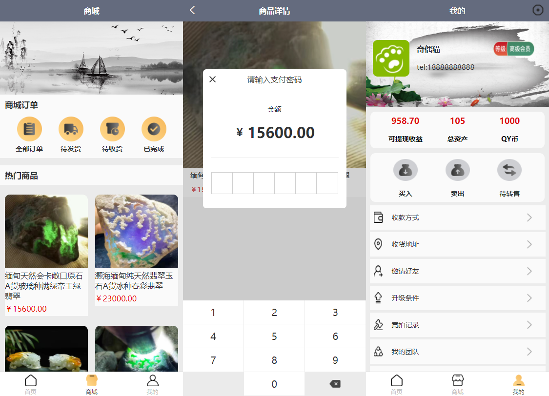 新版竞拍系统抢拍全民拍卖系统天天竞拍拍卖商城源码